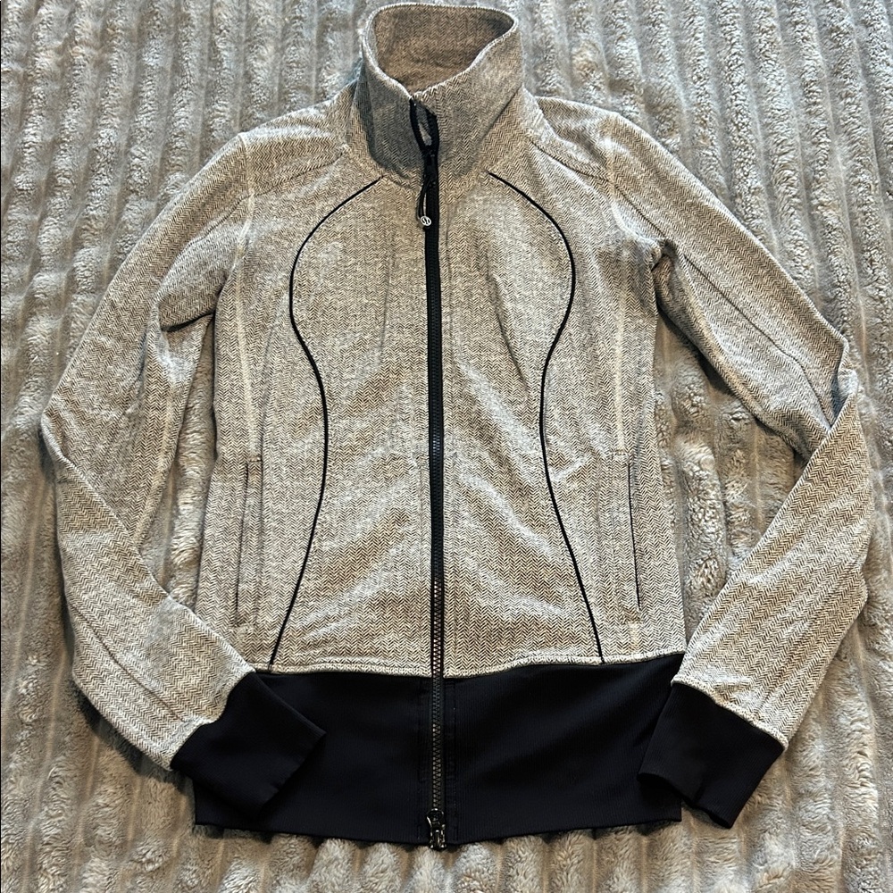 lululemon athletica Gray and Black Jacket